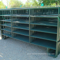 Heavy duty portable galvanized pipe horse corral panels